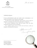 lettera vescovo